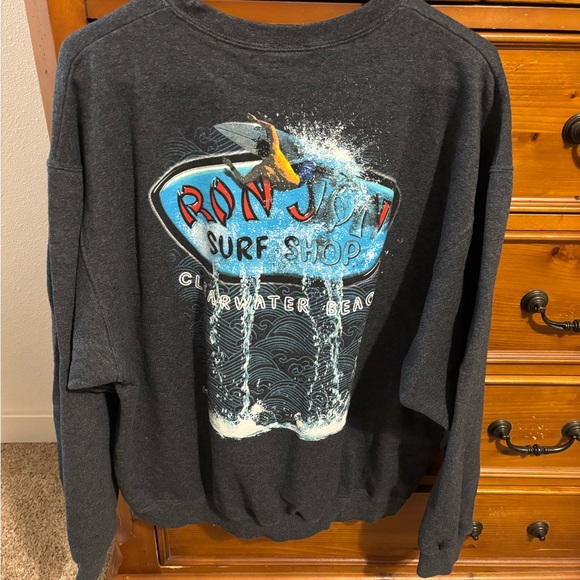 Ron Jon Charcoal Crewneck Sweater - Picture 3 of 3